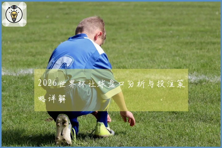 2026世界杯让球盘口分析与投注策略详解